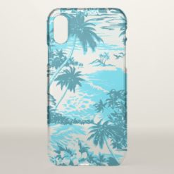 Napili Bay Hawaiian Island Scenic Turquoise iPhone X Case