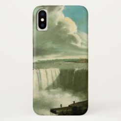 Niagara Falls From Table Rock by John Vanderlyn iPhone X Case