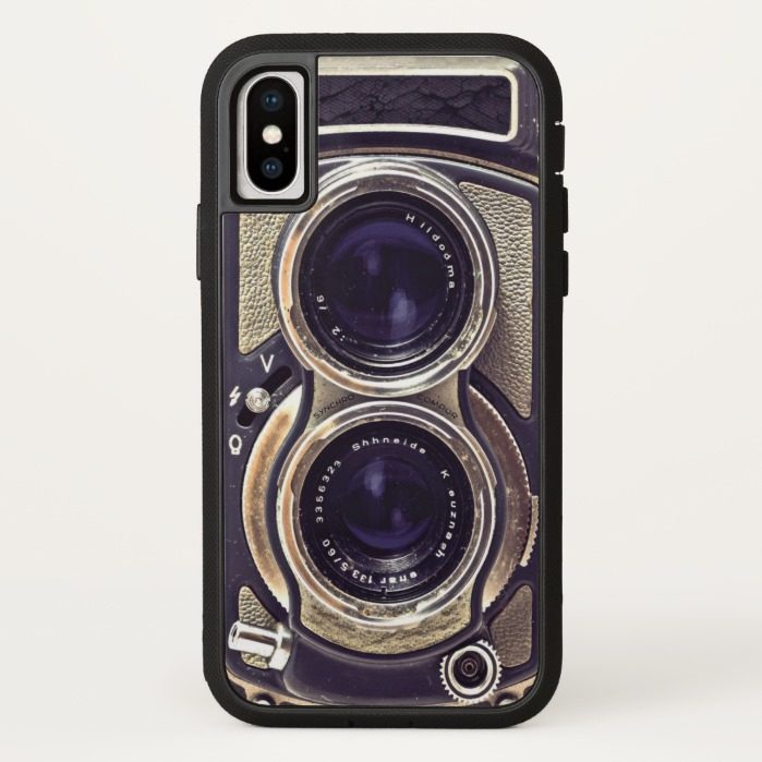 Old-fashioned camera iPhone x Case