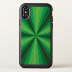 Optical Illusion Green Speck Phone Case