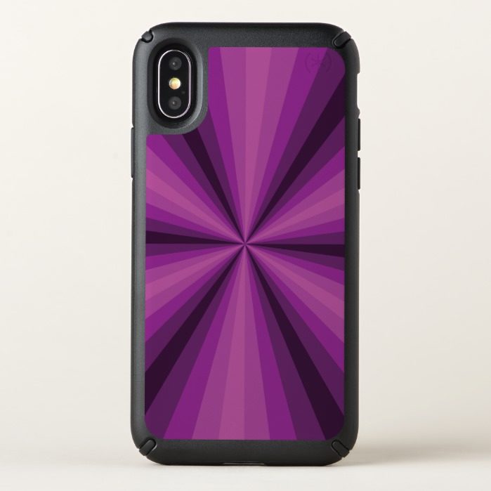 Optical Illusion Purple Speck Phone Case