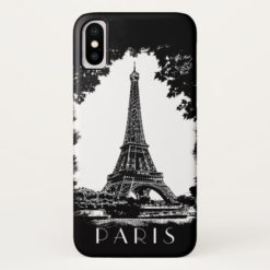 Paris Eiffel Tower iPhone X Case