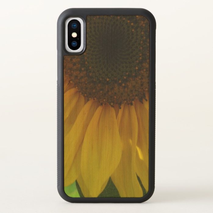 Partial Sunflower iPhone X Case