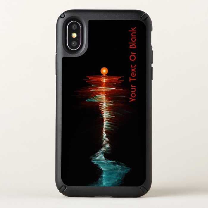 Particle-Wave Duality Speck iPhone X Case