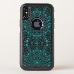 Peacock inspirations OtterBox commuter iPhone x Case
