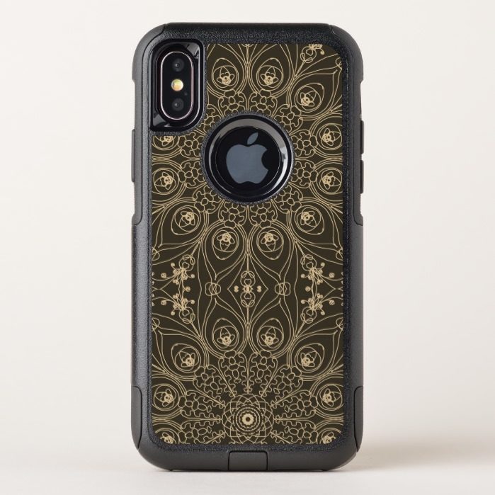 Peacock inspirations OtterBox commuter iPhone x Case