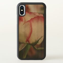 Peppermint rose iPhone x Case