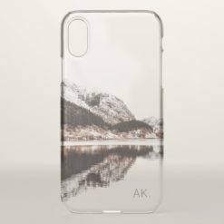 Personalized Clear iPhone X Case Mountains?