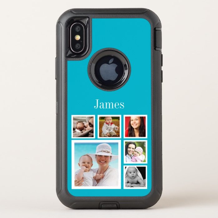 Personalized Custom Photo Collage Make Your Own OtterBox Defender iPhone X Case