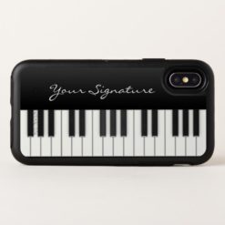 Piano Keys with Signature OtterBox Symmetry iPhone X Case