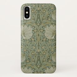 Pimpernel by William Morris Vintage Floral Textile iPhone X Case