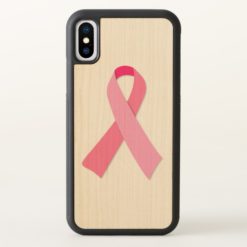Pink Ribbon iPhone X Case