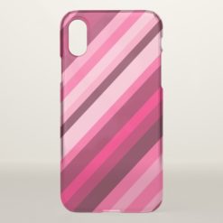 Pink/Magenta Stripes Pattern Phone Case