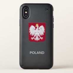 Polish Eagle Red Shield Speck iPhone X Case