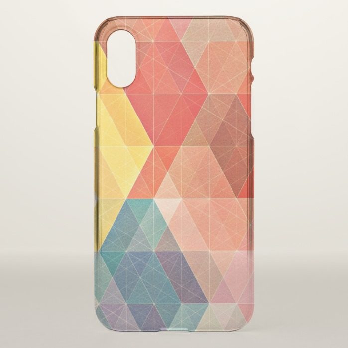 Polygon Abstract iPhone X Case