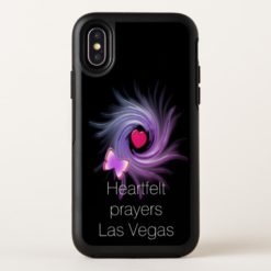 Pray for Las Vegas OtterBox Symmetry iPhone X Case