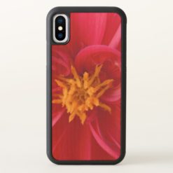Pretty Red Dahlia - iPhone X Case