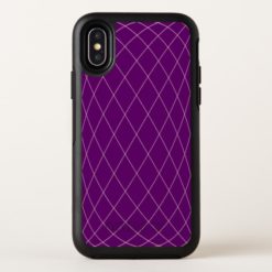 Purple and pink geometry OtterBox symmetry iPhone x Case