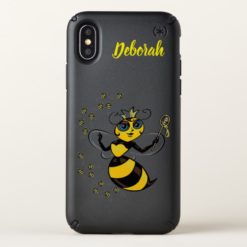 Queen Bee With Wand "Your Name" iPhone Case