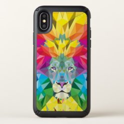 Rainbow Colors Lion Head iPhone X Speck iPhone X Case