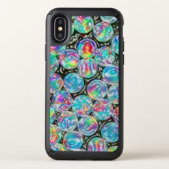 Rainbow Marbles Speck iPhone X Case