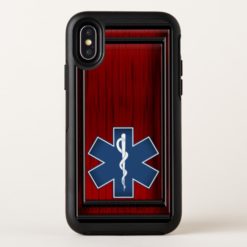 Rod of Asclepius OtterBox Symmetry iPhone X Case