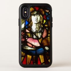 Saint George the Dragon Slayer in Stained Glass OtterBox Symmetry iPhone X Case