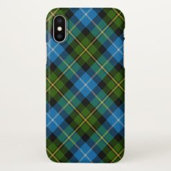 Scottish Clan MacNeil Tartan Plaid iPhone X Case
