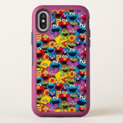 Sesame Street Crew Pattern OtterBox Symmetry iPhone X Case