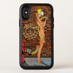 Sexy Firefighter OtterBox Symmetry iPhone X Case