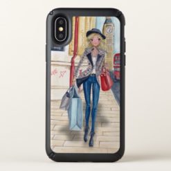 Shopping Girl in London City | Speck Iphone Case
