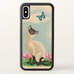 Siamese Kitten iPhone X Case