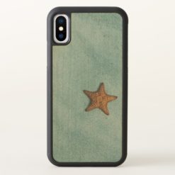 Simple Starfish on the Beach Photo iPhone X Case