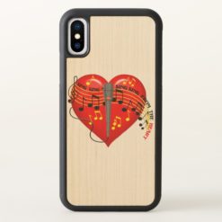 Sing From the Heart iPhone X Case