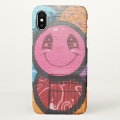 Smile Houston Graffiti iPhone X Case