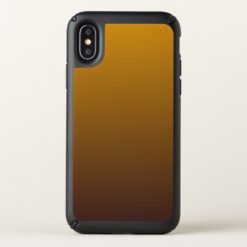 Spicy Gold Brown Ombre Speck iPhone X Case