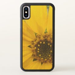 Starburst Sunflower iPhone X Case