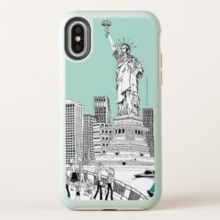 Statue of Liberty OtterBox Symmetry iPhone X Case