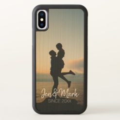 Stolen Photo. Name and Year Typography. iPhone X Case