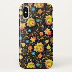 Stunning Floral Abstract iPhone X Case