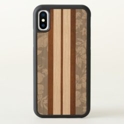 Sunset Beach Surfboard Hawaiian iPhone X Case