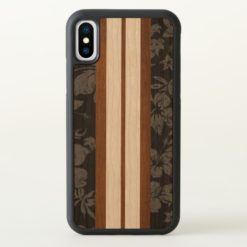 Sunset Beach Surfboard Hawaiian iPhone X Case