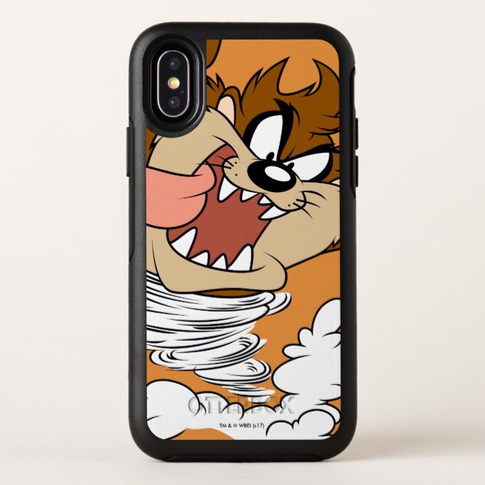 TAZ? Whirling Tornado OtterBox Symmetry iPhone X Case