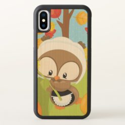 Thanksgiving Owl -  iPhone X Case