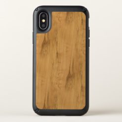 The Look of Maple Wood Grain Texture Speck iPhone X Case