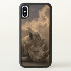 The last of the rhino iPhone x Case