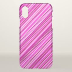 Thin Pink & Magenta Lines Pattern Phone Case