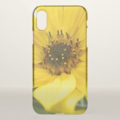 Tilted Sunflower iPhone X Case