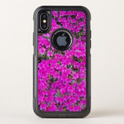 Tiny Pink Blossoms Floral OtterBox Commuter iPhone X Case