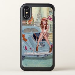 Travel girl in Paris | Speck Iphone Case